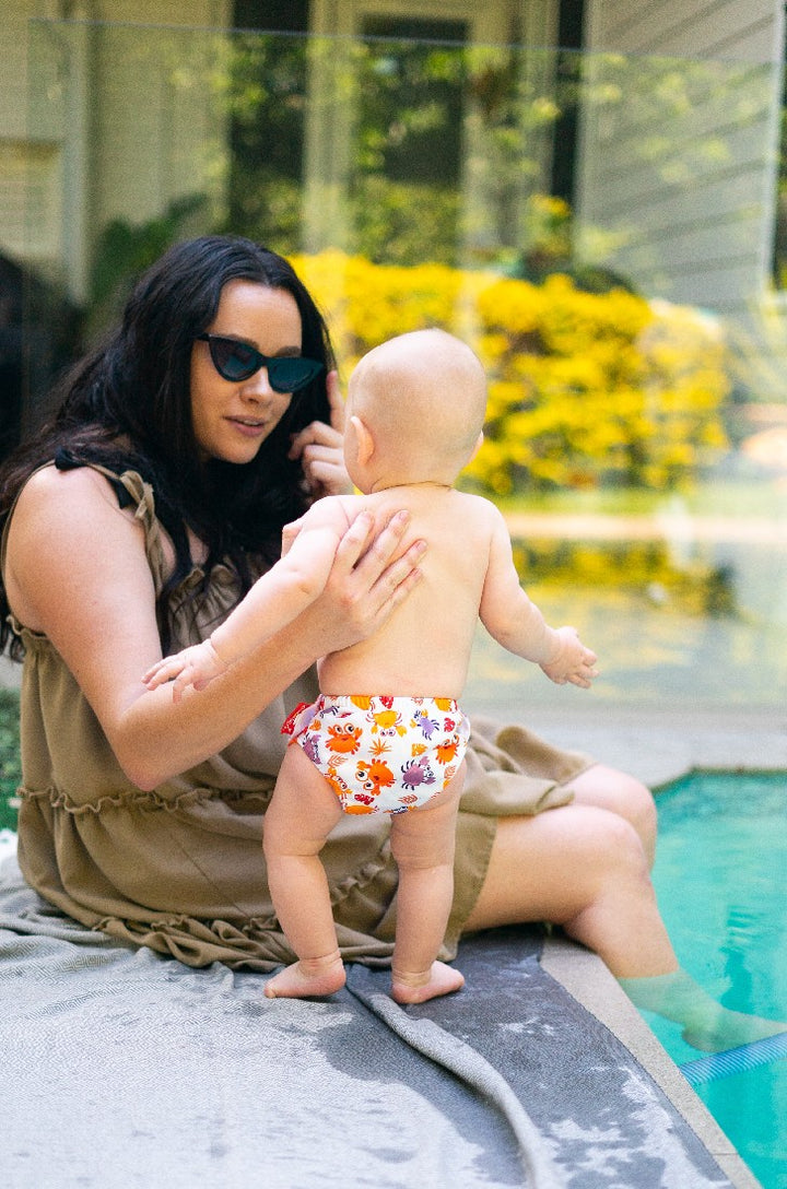 KIDSAROO - REUSABLE SWIM NAPPY: FISH FRENZY
