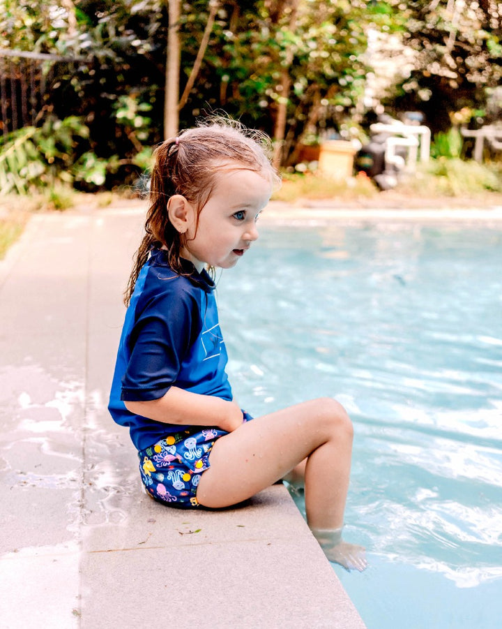 KIDSAROO - REUSABLE SWIM NAPPY: FISH FRENZY