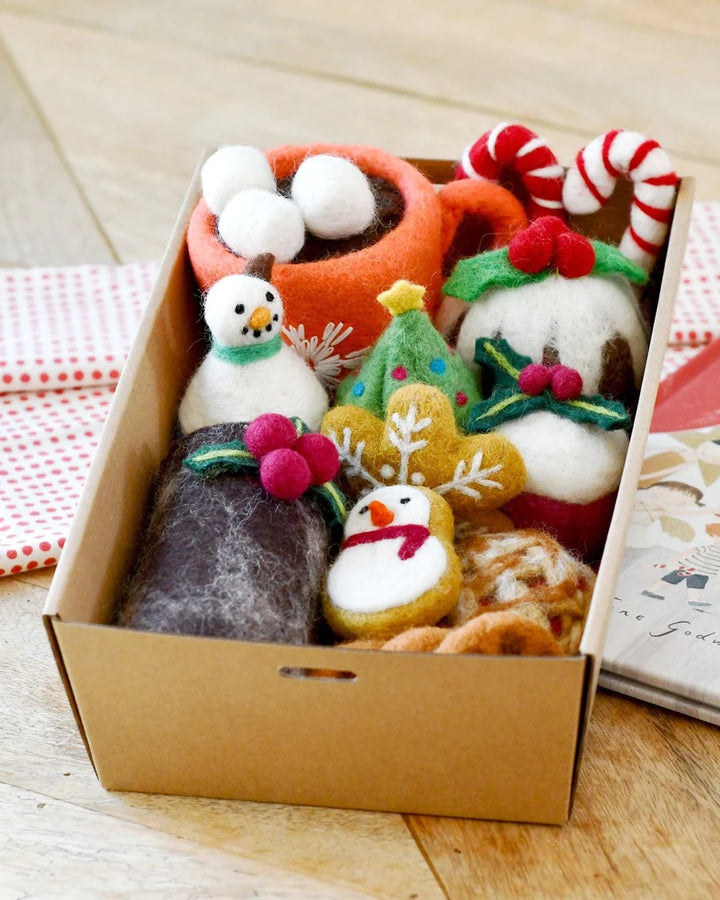 TARA TREASURES - FELT FOOD: CHRISTMAS GRAZING BOX