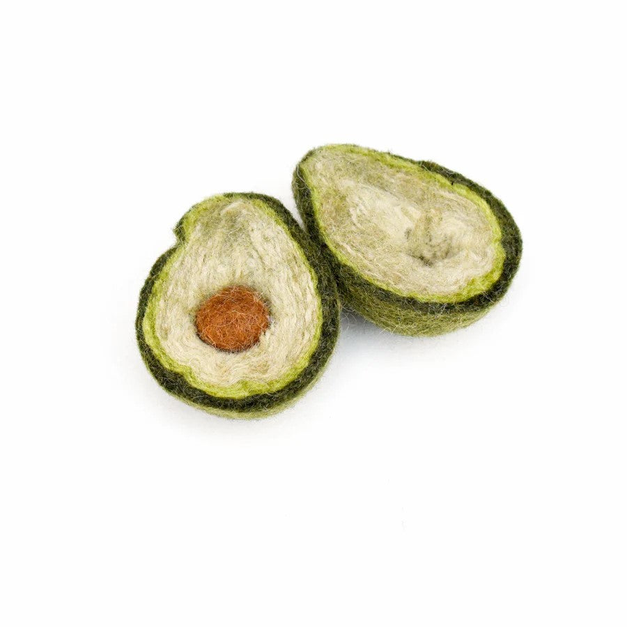 TARA TREASURES - FELT FOOD: AVOCADO 