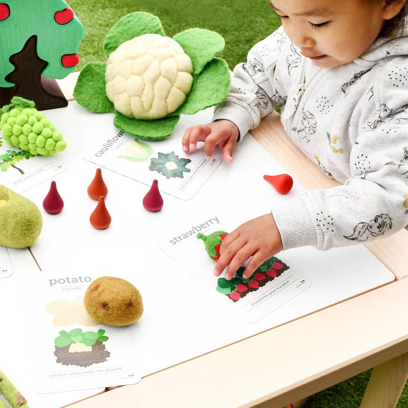 TARA TREASURES - FELT FOOD: CAULIFLOWER 