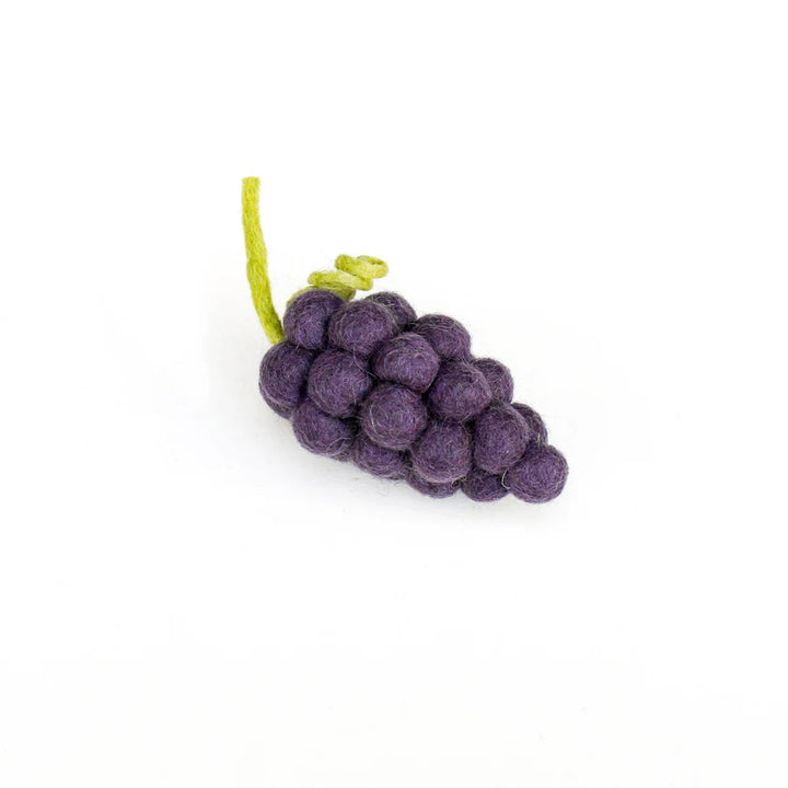 TARA TREASURES - FELT FOOD: PURPLE GRAPES BUNCH 