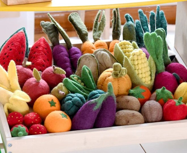 TARA TREASURES - FELT FOOD: WATERMELON 