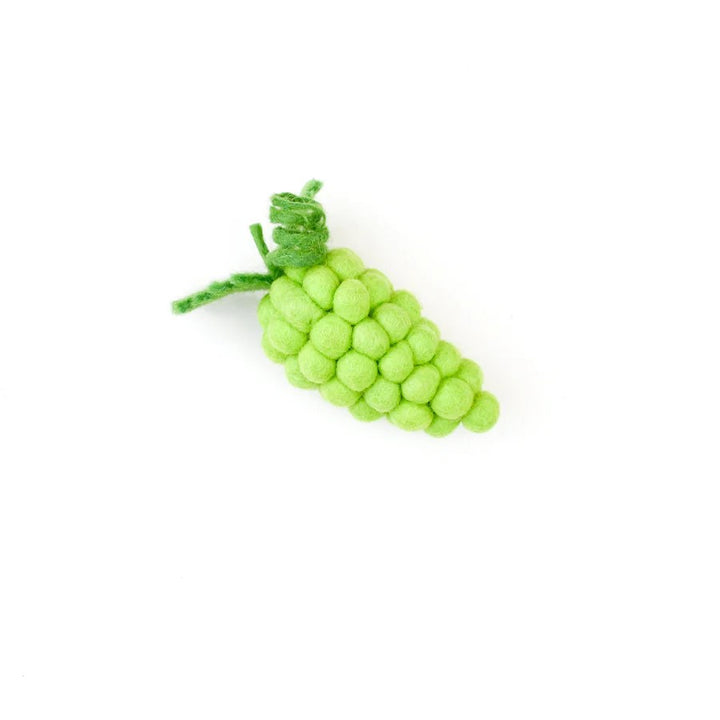 TARA TREASURES - FELT FOOD: WHITE GRAPES 