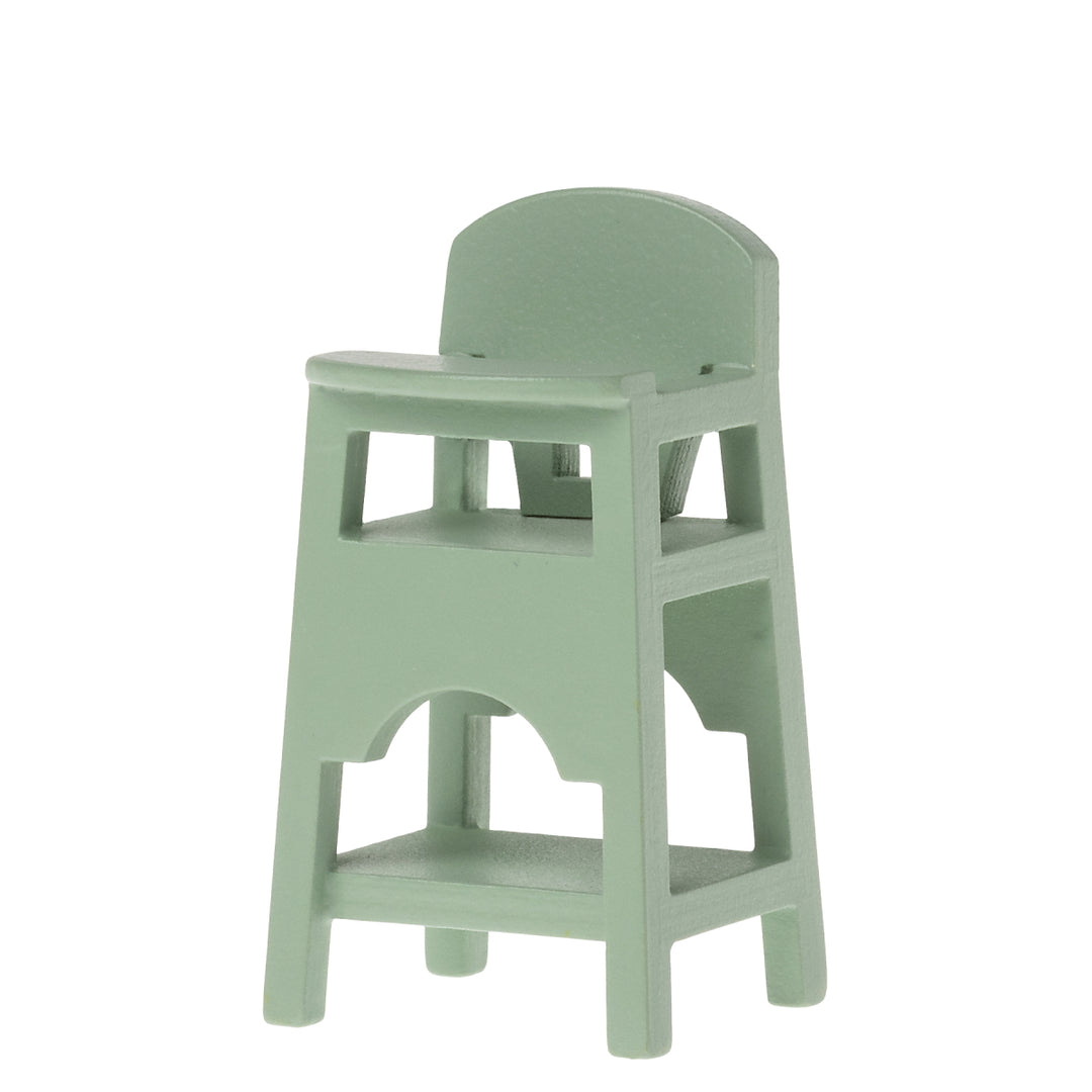 MAILEG - HOME & ACC: HIGH CHAIR FOR MOUSE MINT 