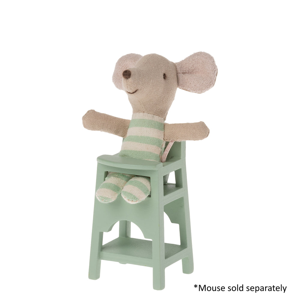 MAILEG - HOME & ACC: HIGH CHAIR FOR MOUSE MINT 