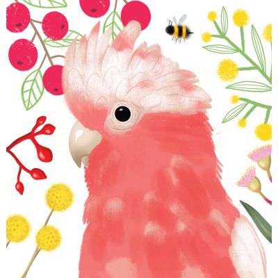 CARD: PINK GALAH BY CAT MACINNES 