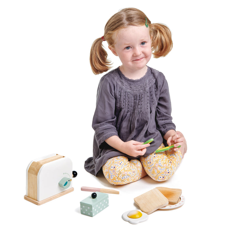 TENDER LEAF TOYS - BREAKFAST TOASTER SET 
