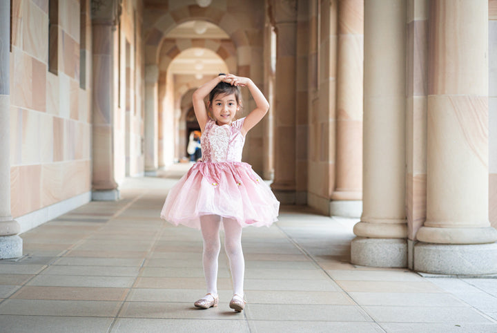 GREAT PRETENDERS - DUSTY ROSE HOLIDAY BALLERINA DRESS [sz:3-4 YRS]