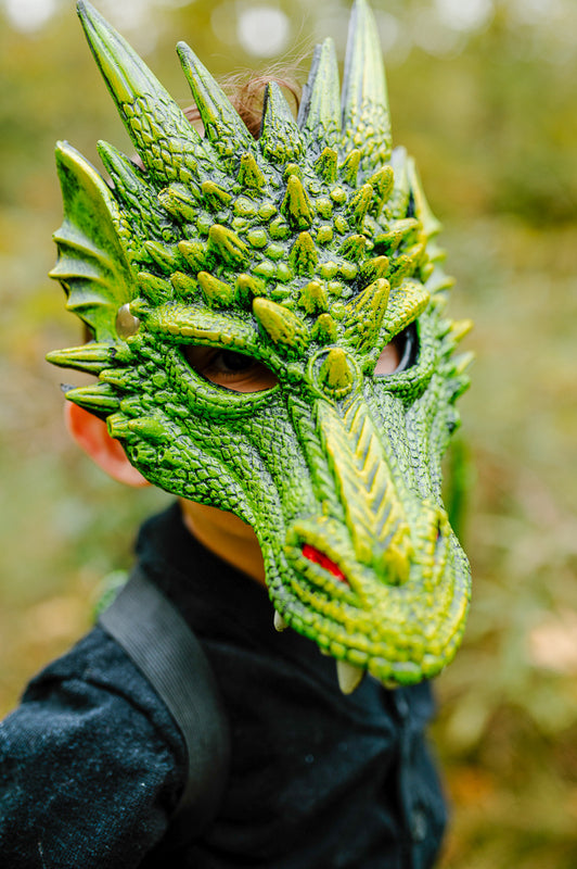 GREAT PRETENDERS - DRESS UP: GREEN DRAGON MASK