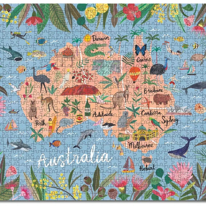 JOURNEY OF SOMETHING - 1000 PIECE PUZZLE: AUSTRALIA EDITION