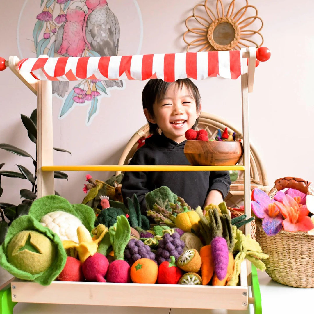 TARA TREASURES - FELT FOOD: BOK CHOY