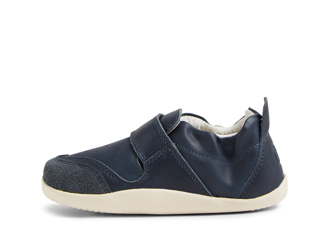 BOBUX - XPLORER RIPPLE BAREFOOT SHOE: NAVY [sz:18 EU]