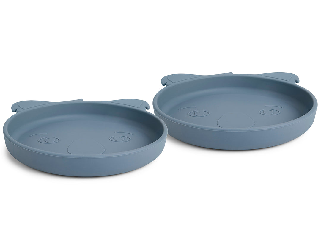 NUUROO - AKILA SILICONE PLATE 2 PACK KOALA: BERING SEA