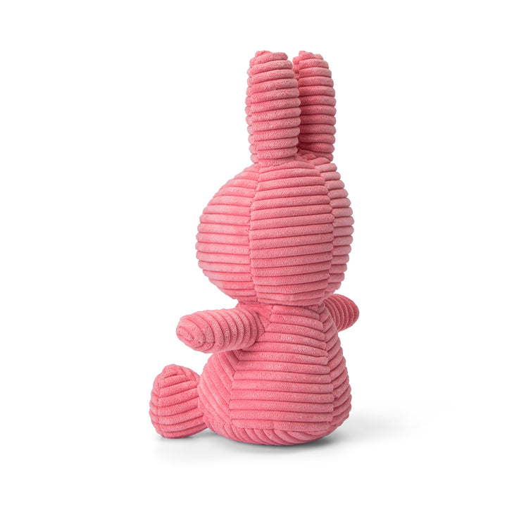 MIFFY - 23CM SITTING CORDUROY MIFFY: BUBBLEGUM PINK