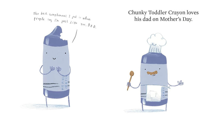 BOOK - HAPPY MOTHERS DAY FROM THE CRAYONS