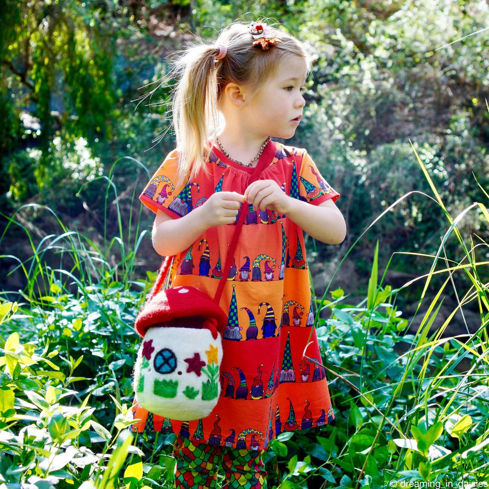 TARA TREASURES - FELT MUSHROOM TOADSTOOL