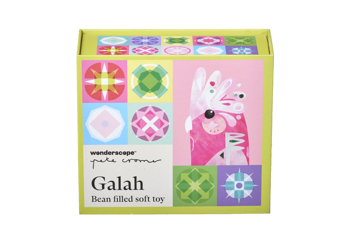 WONDERSCOPE - PETE CROMER SOFT TOY IN A BOX: GALAH