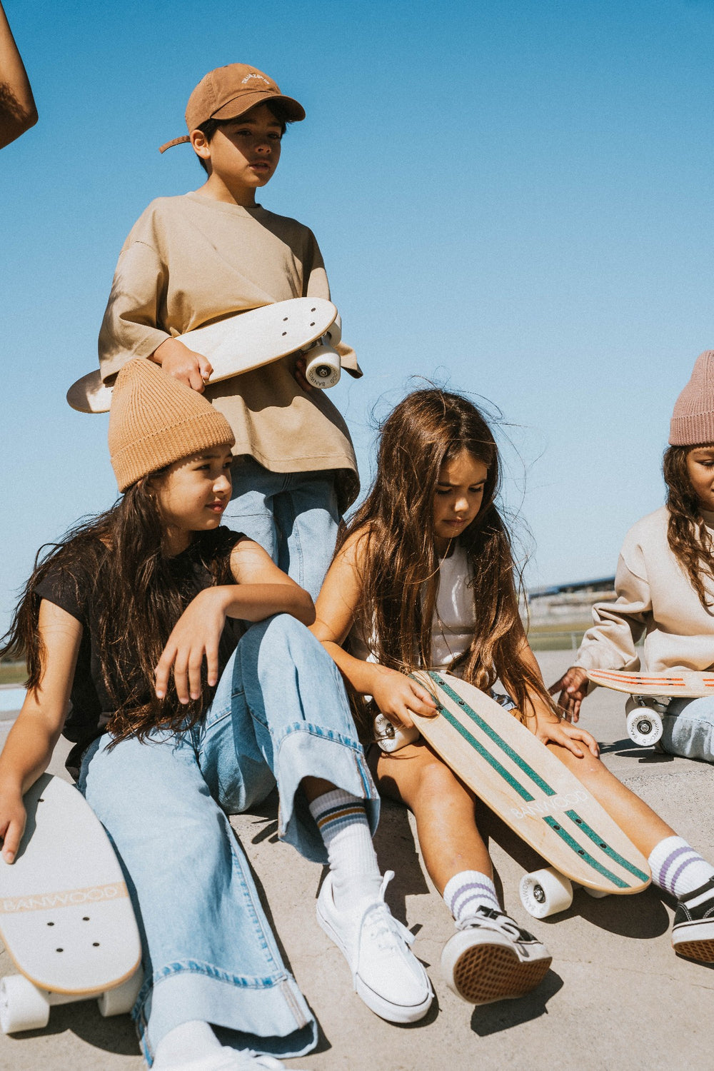 BANWOOD - SKATEBOARD: RED