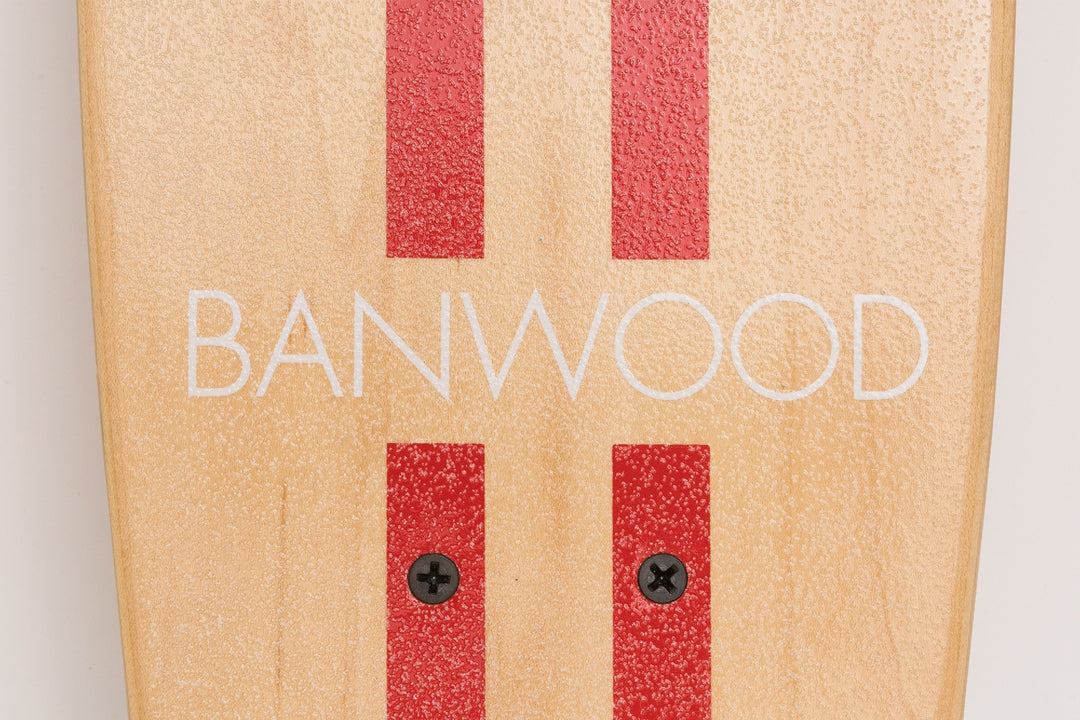 BANWOOD - SKATEBOARD: RED