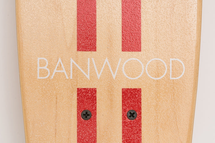 BANWOOD - SKATEBOARD: RED
