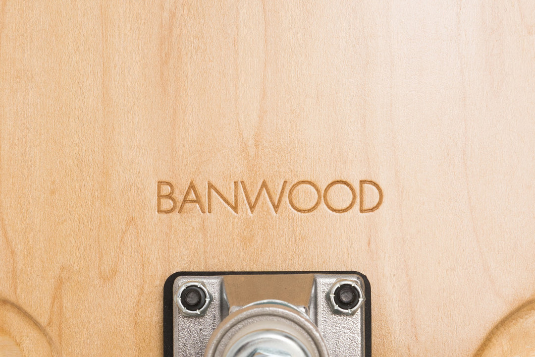 BANWOOD - SKATEBOARD: RED