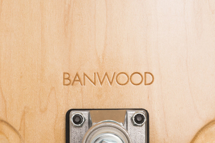 BANWOOD - SKATEBOARD: RED