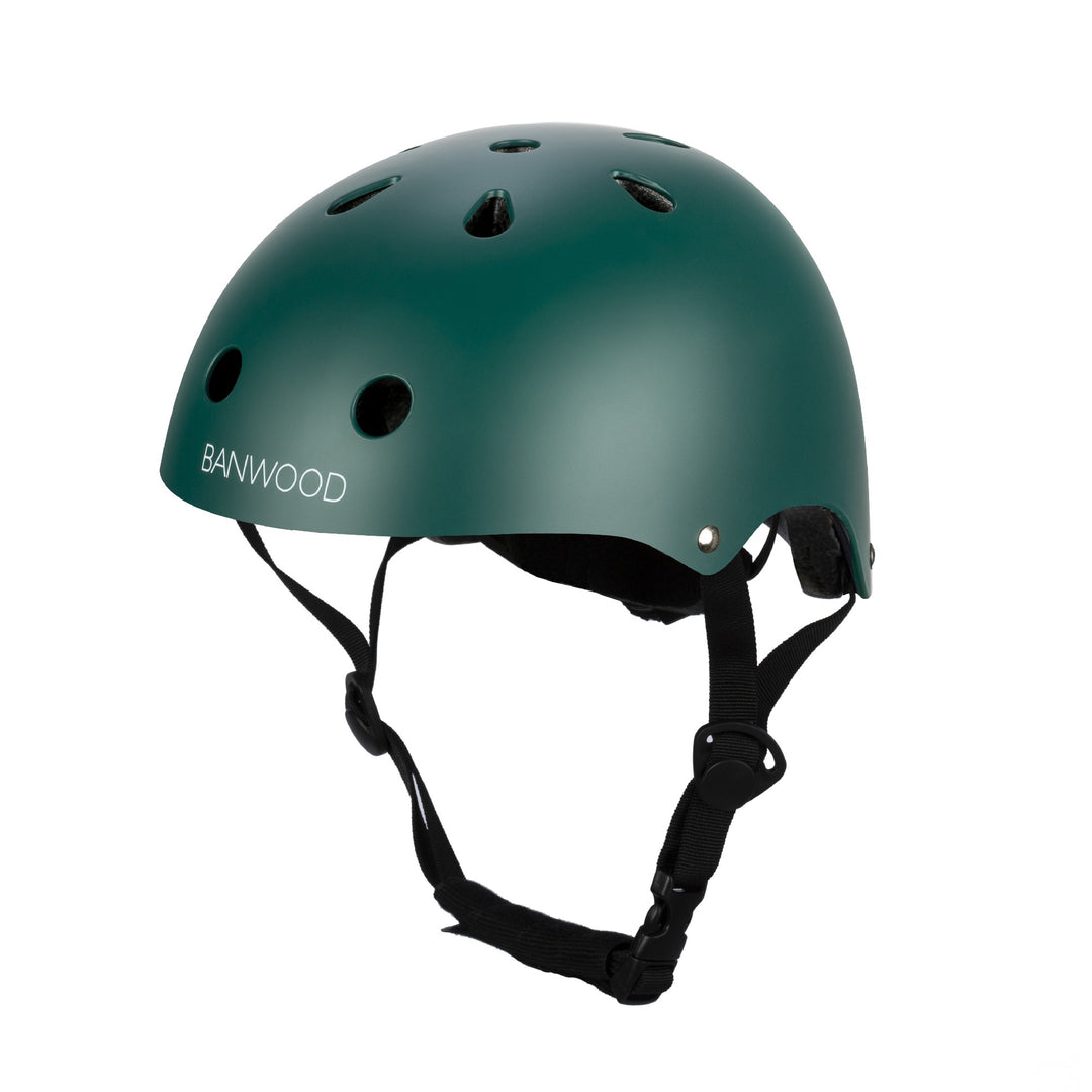 BANWOOD - CLASSIC HELMET: DARK GREEN [sz:XS (48-52CM)]
