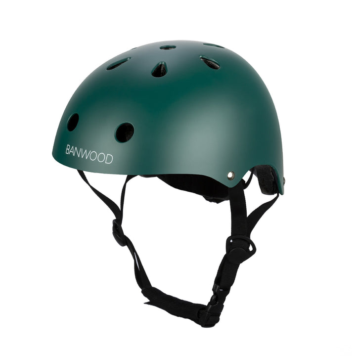 BANWOOD - CLASSIC HELMET: DARK GREEN [sz:XS (48-52CM)]