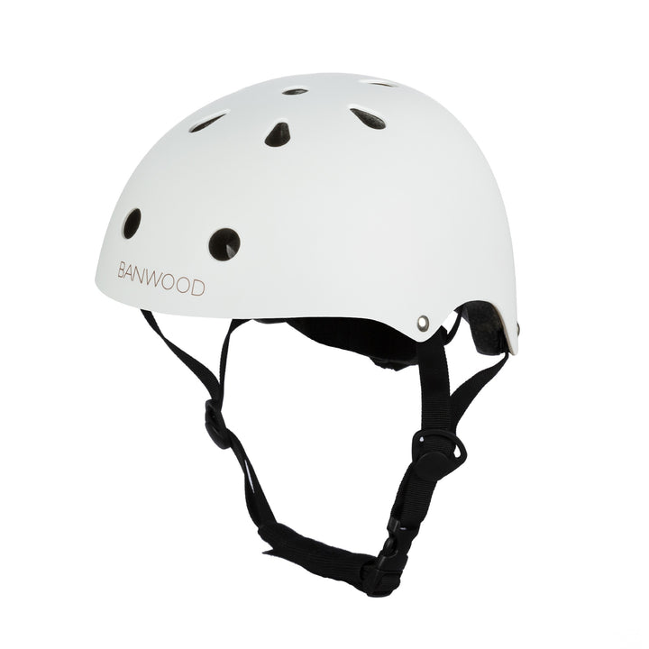 BANWOOD - CLASSIC HELMET: WHITE [sz:XS (48-52CM)]