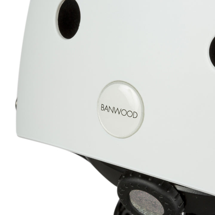 BANWOOD - CLASSIC HELMET: WHITE [sz:XS (48-52CM)]