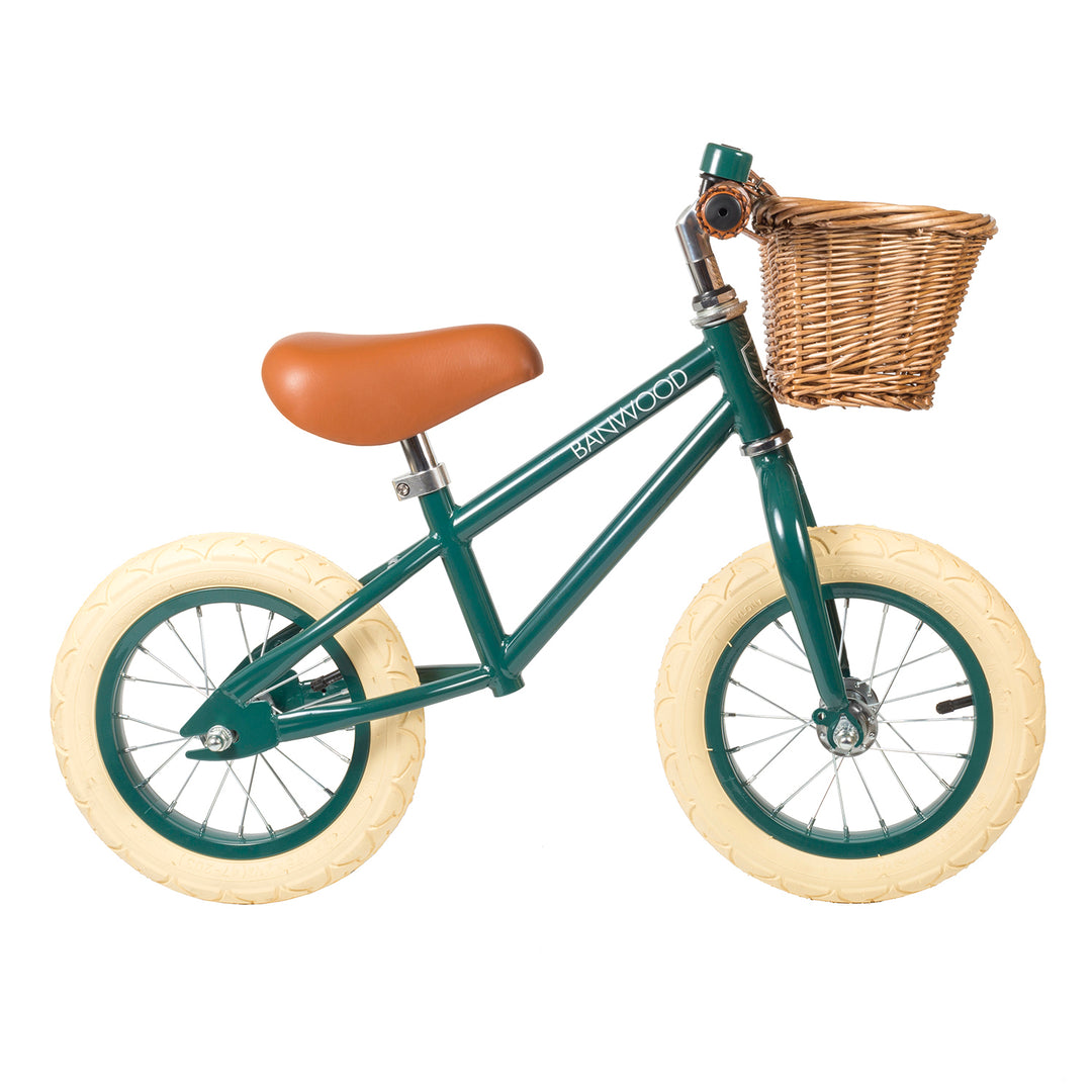 BANWOOD - BALANCE BIKE VINTAGE: DARK GREEN