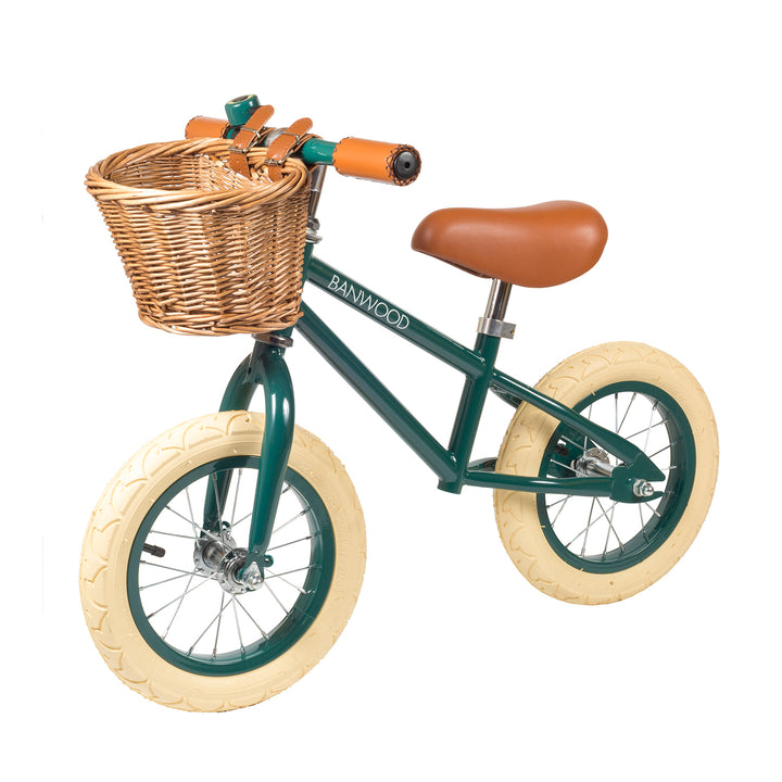 BANWOOD - BALANCE BIKE VINTAGE: DARK GREEN