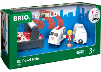 BRIO - REMOTE CONTROL TRAIN: 4 PIECES 
