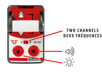 BRIO - REMOTE CONTROL TRAIN: 4 PIECES 