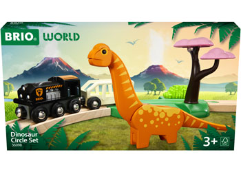 BRIO - DINOSAUR CIRCLE SET: 12 PCS