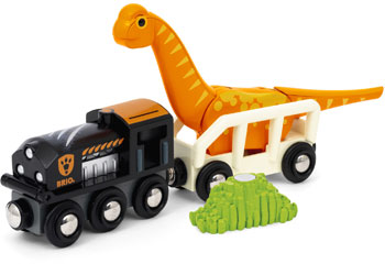 BRIO - DINOSAUR CIRCLE SET: 12 PCS