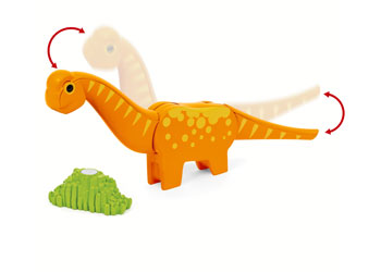 BRIO - DINOSAUR CIRCLE SET: 12 PCS