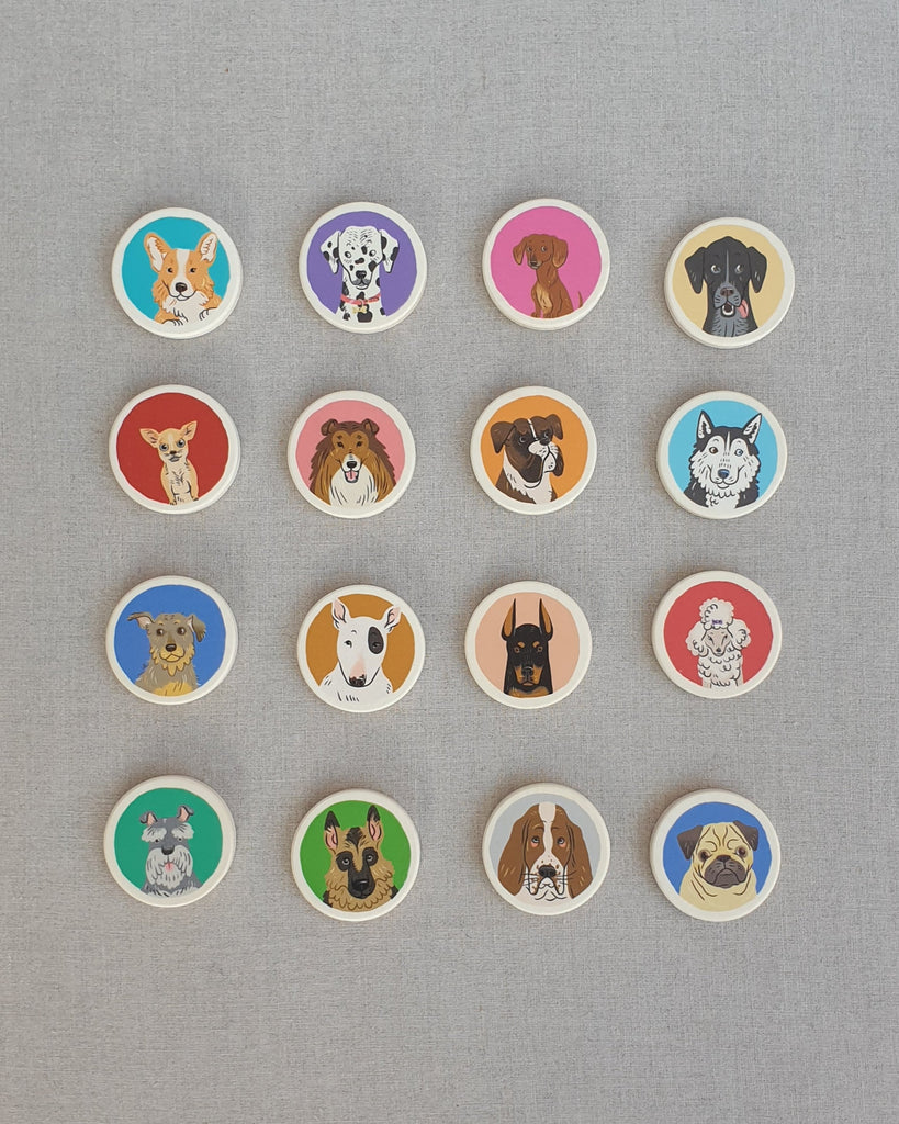 BAJO - WOODEN MEMORY GAME: DOGS 