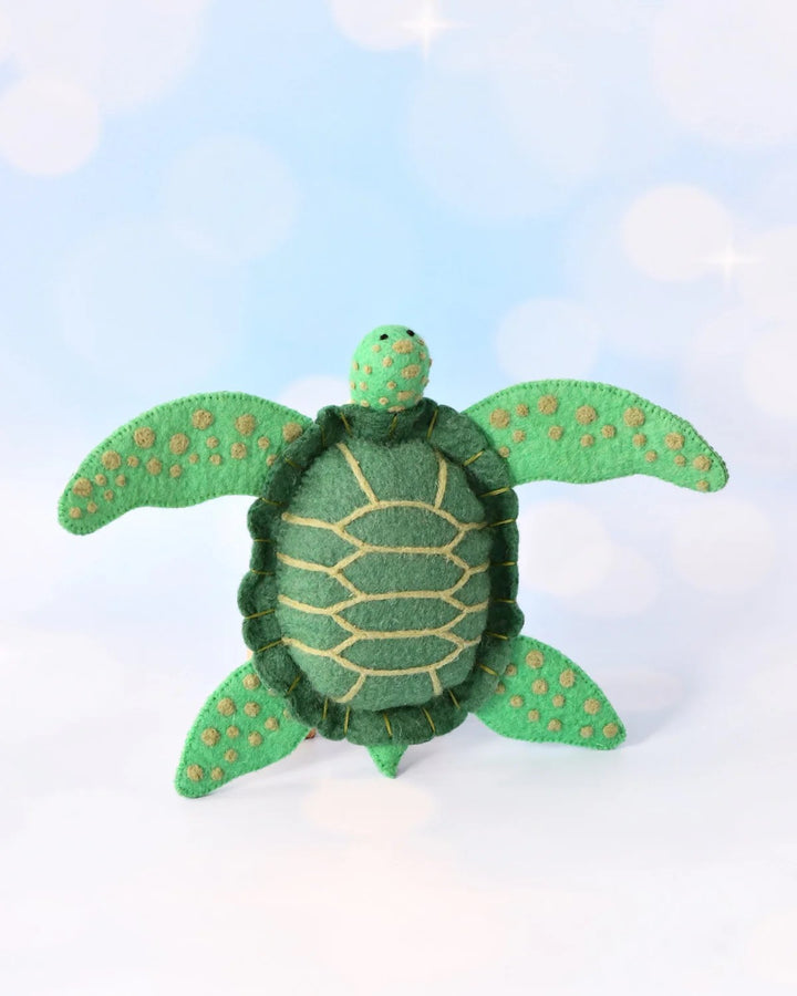 TARA TREASURES - HAND PUPPET: WARU THE SEA TURTLE