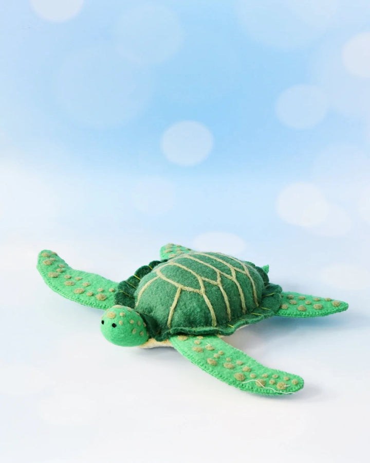TARA TREASURES - HAND PUPPET: WARU THE SEA TURTLE