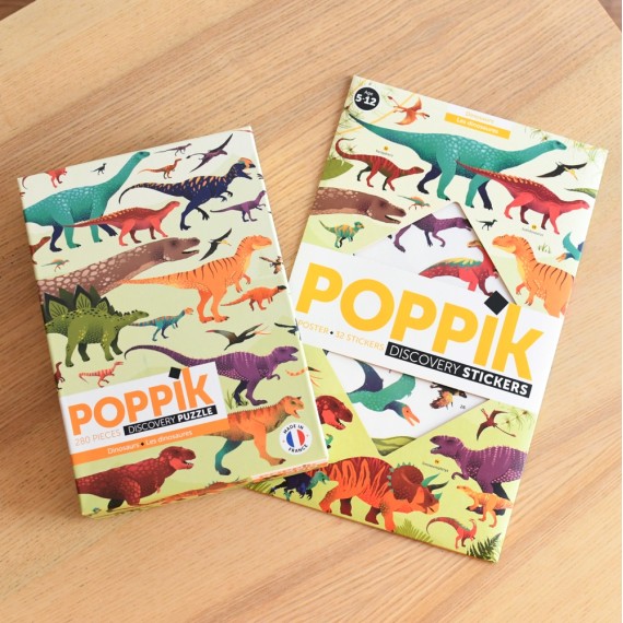 POPPIK - PUZZLE: DINOSAURS