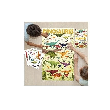 POPPIK - DISCOVERY STICKERS: DINOSAURS
