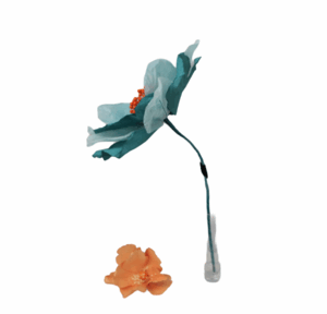 NIBBANAH - PAPER FLOWER SAKURA: TURQOUISE