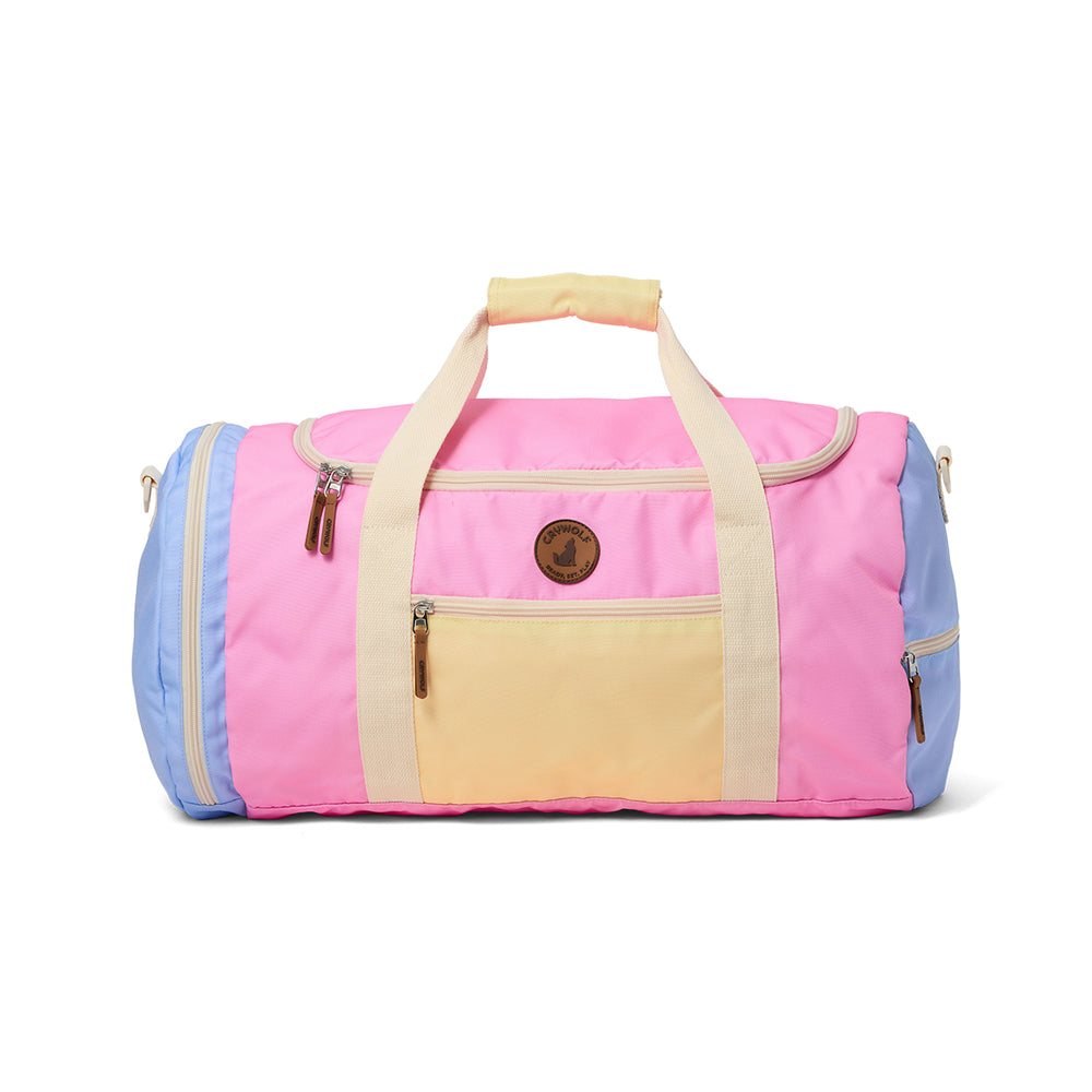 CRYWOLF - PACKABLE DUFFLE: POP COLOURBLOCK