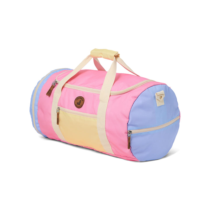 CRYWOLF - PACKABLE DUFFLE: POP COLOURBLOCK