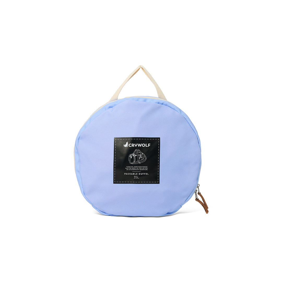 CRYWOLF - PACKABLE DUFFLE: POP COLOURBLOCK