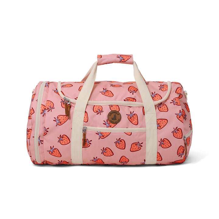 CRYWOLF - PACKABLE DUFFLE: STRAWBERRY SPLASH