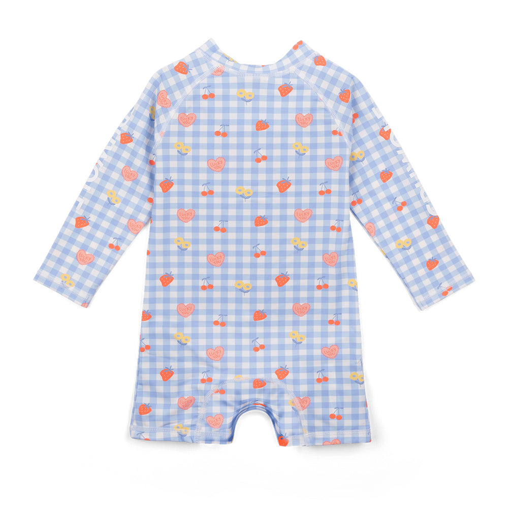 CRYWOLF - RASH SUIT: LUCKY PICNIC [sz:3-6 MTHS]