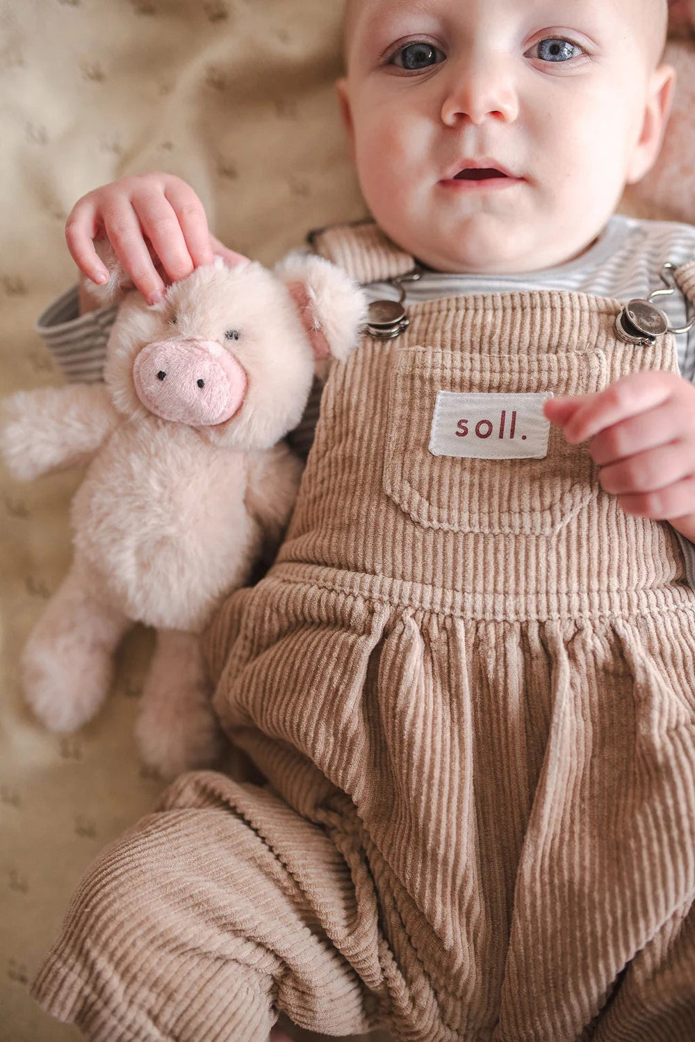 NANA HUCHY - MINI POPPY THE PIG RATTLE